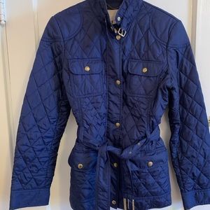 Banana Republic Quilted Field Jacket Night Sky